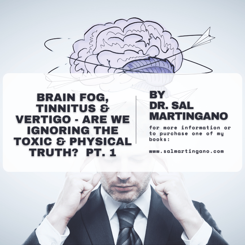 Brain Fog, Tinnitus & Vertigo - Are We Ignoring the Toxic & Physical Truth Pt. 1 - Blog Feature Image